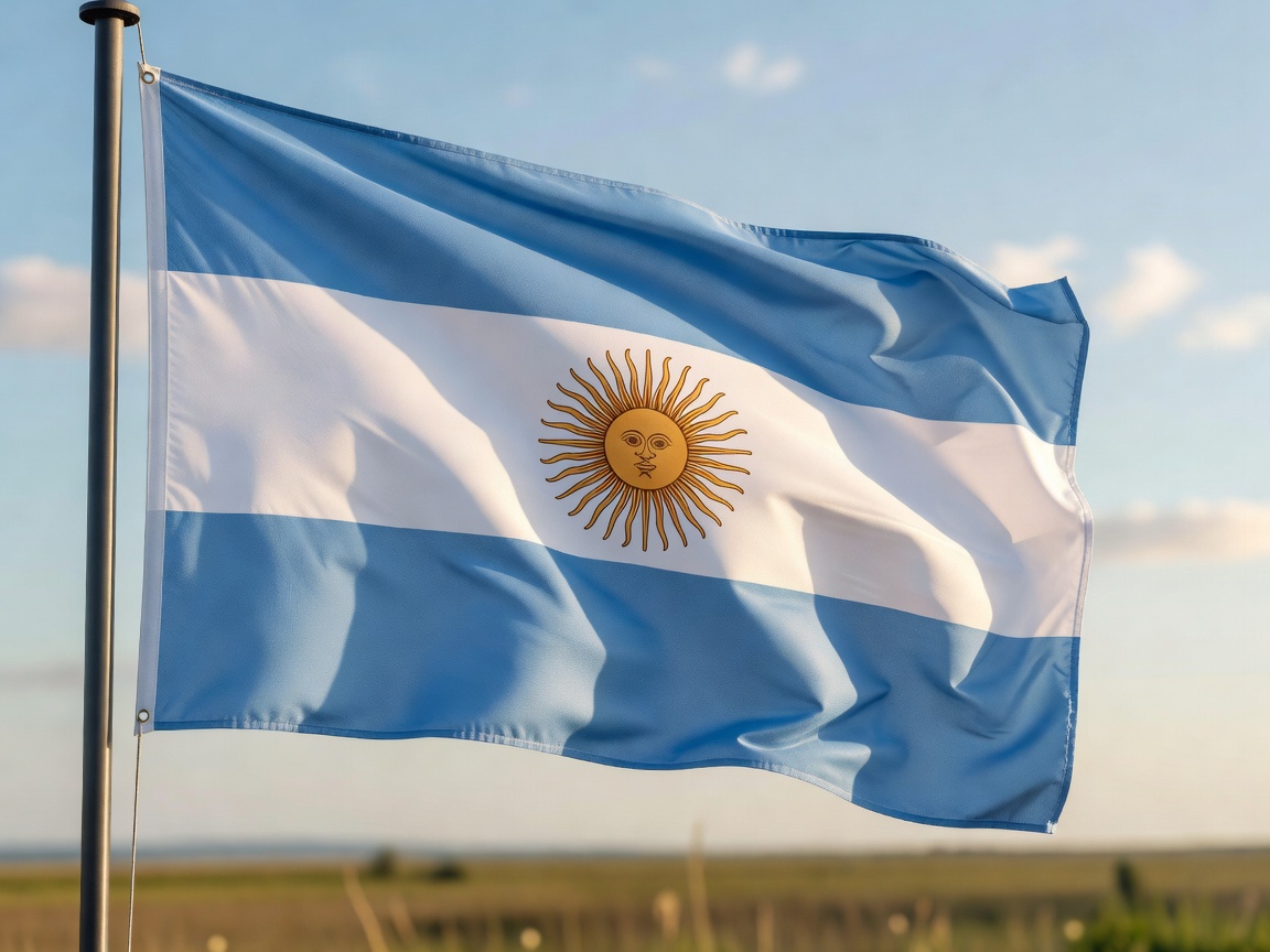 National flag of Argentina