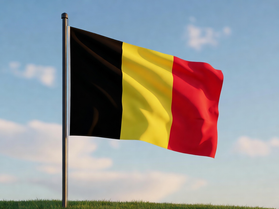 National flag of Belgium